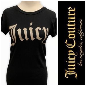 Juicy Couture Black Tee